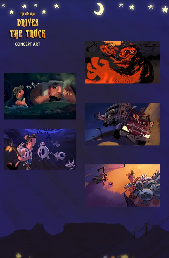 Film concept art — White Owl Studio