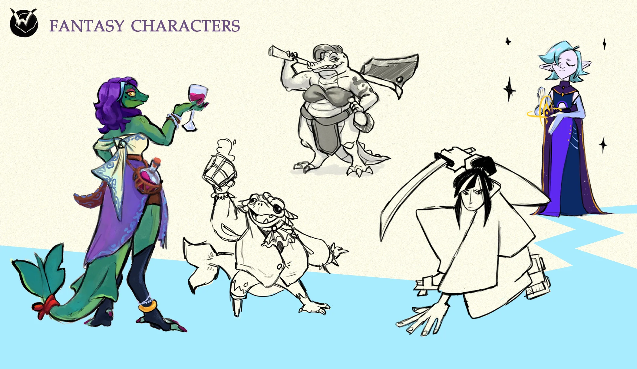 Character design — White Owl Studio