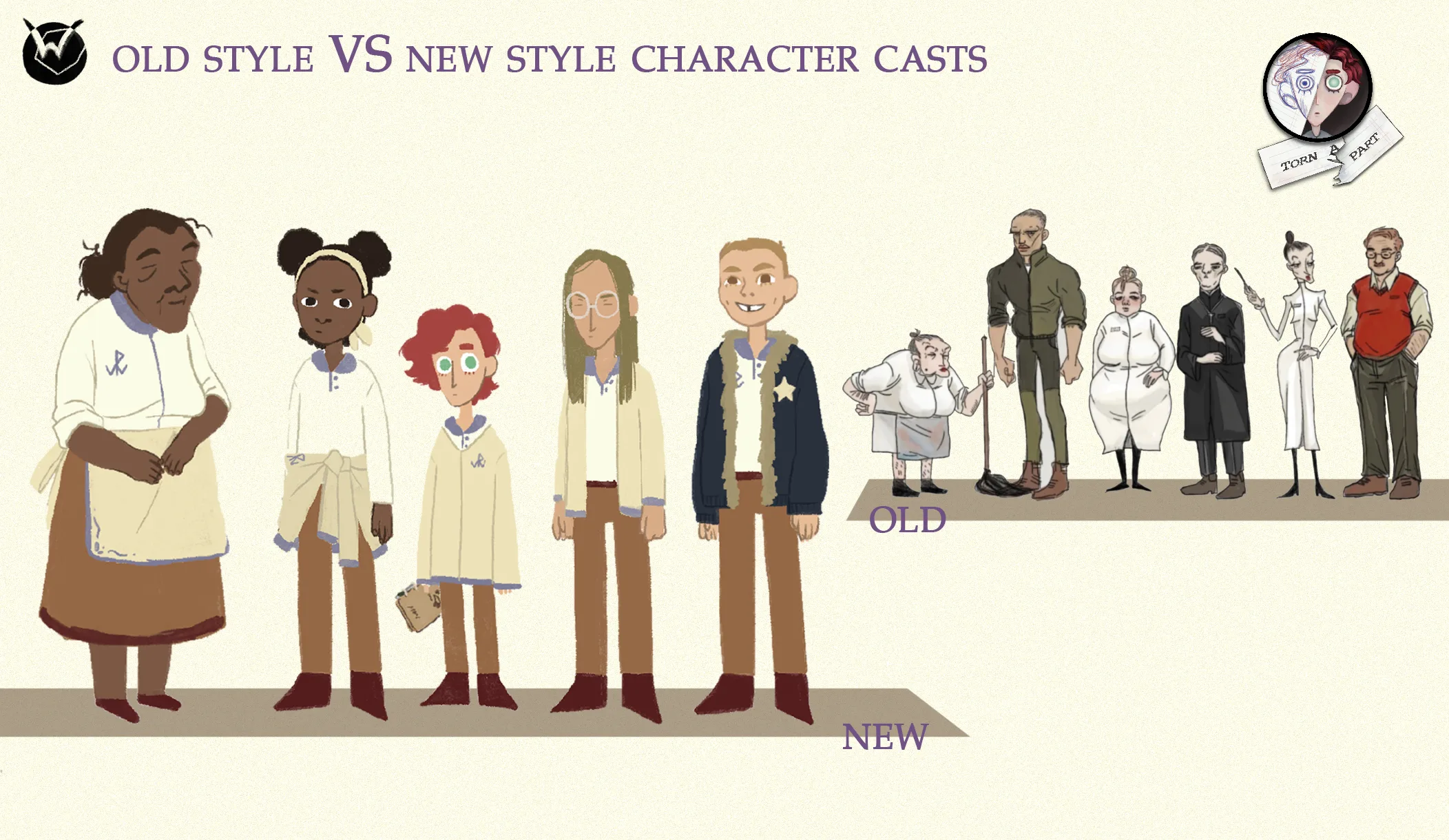 Character design — White Owl Studio
