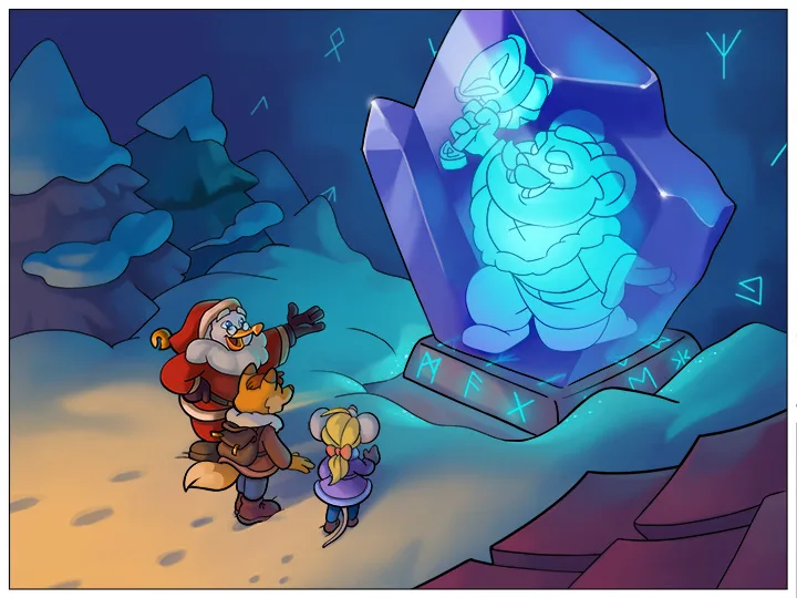 Snow Mice village — mobile game