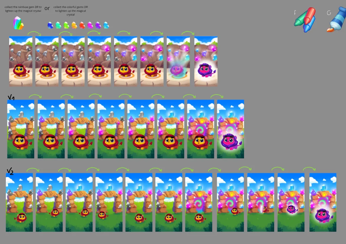 Pet reskin feature — mobile game
