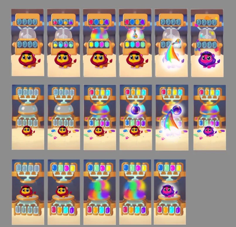 Pet reskin feature — mobile game