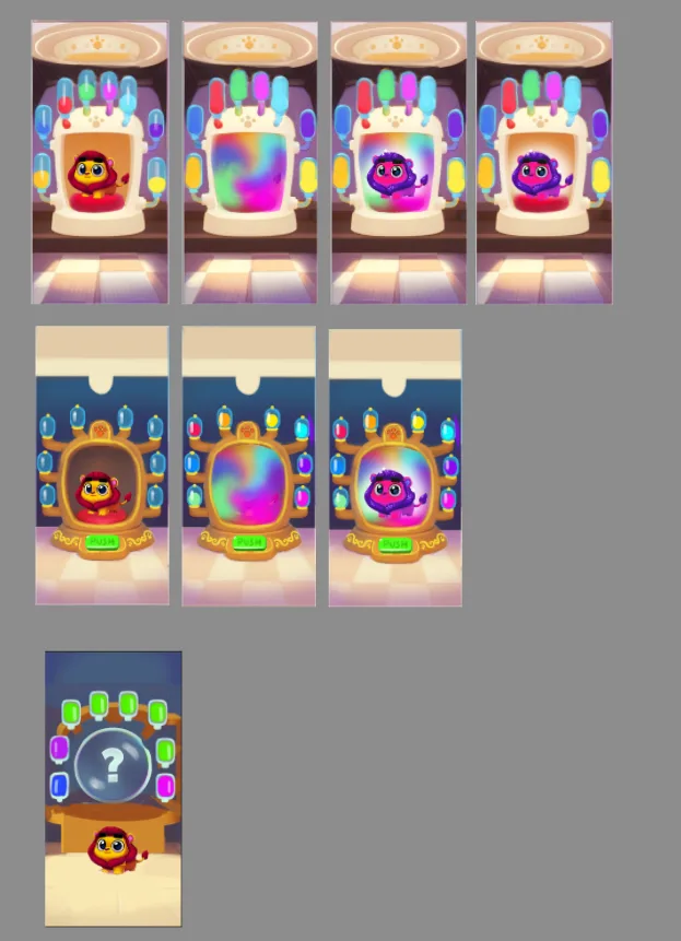 Pet reskin feature — mobile game